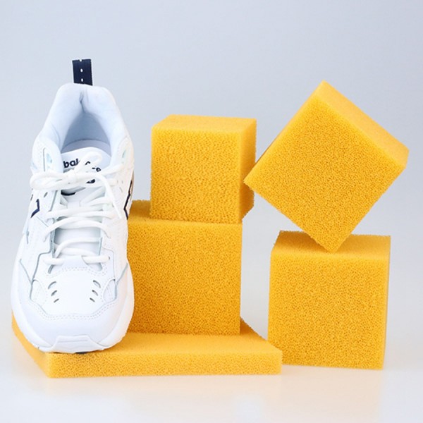 Srcub Silicone Sponge for Shoes Cleaning  10cm*10cm*10cm